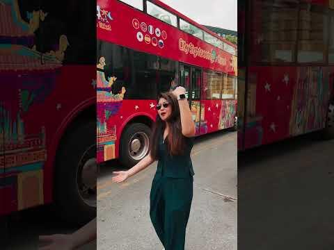 What better way to explore Hanoi! Hop & hop off bus #vietnamtourism #vietnaminsider #hanoitips