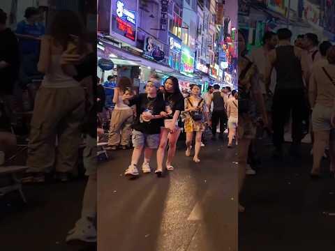 Vietnam nightlife | Ho Chi Minh City #buivienwalkingstreet #vietnamnightlife