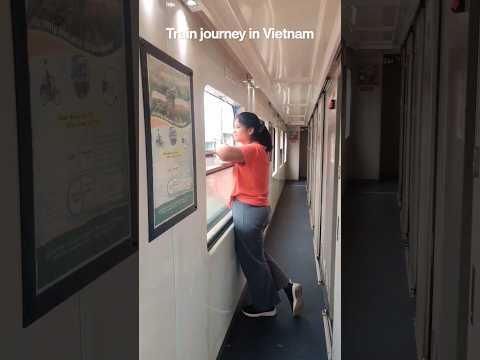 Train journey in Vietnam| Danang to Hanoi by train| #vietnam #vietnamtravel #hanoi #danang #trevel