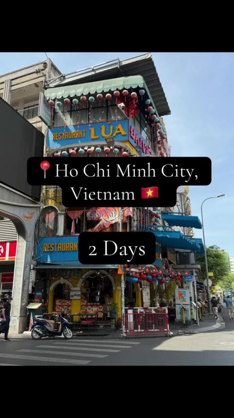 Ho Chi Minh City, more coming. Follow me ! #vietnam #roadtrippin #fyp #travel #explorepage✨ 