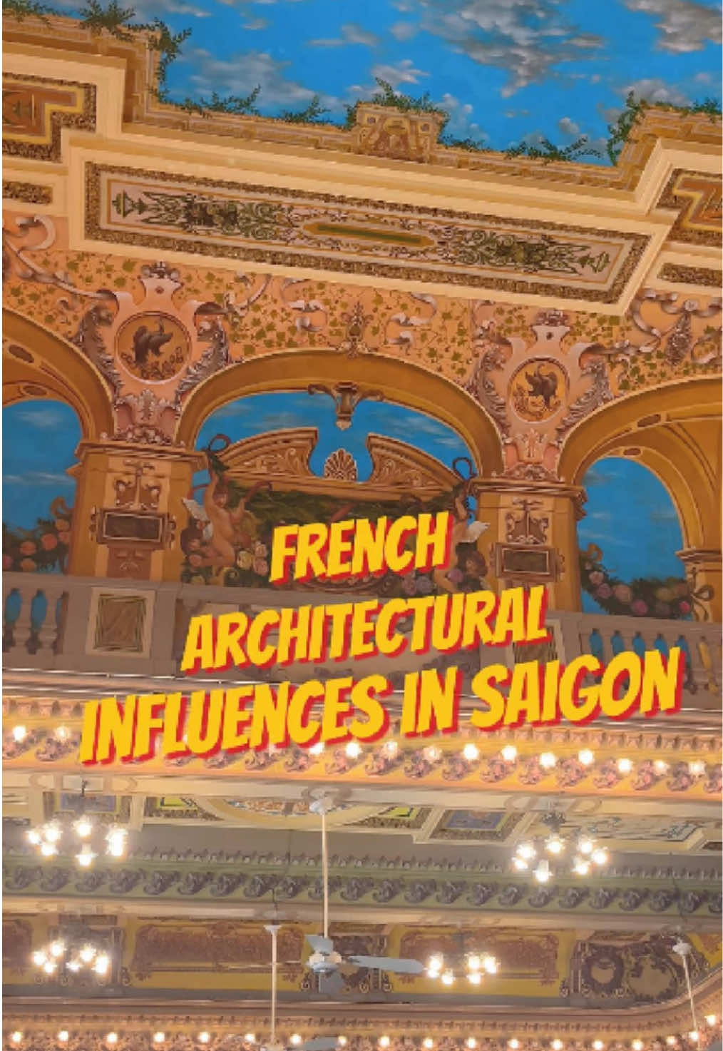 When visiting Ho Chi Minh City, you might feel like you've stepped into France, as many buildings here are heavily influenced by French architecture. Check out what it is 🤩 #joyjourneys #frenchinfluence #vietnamtravel #mekongdelta #cuchitunnels #hochiminhcity #premiersmallgroup #privatetour #dailytour #morethanatrip