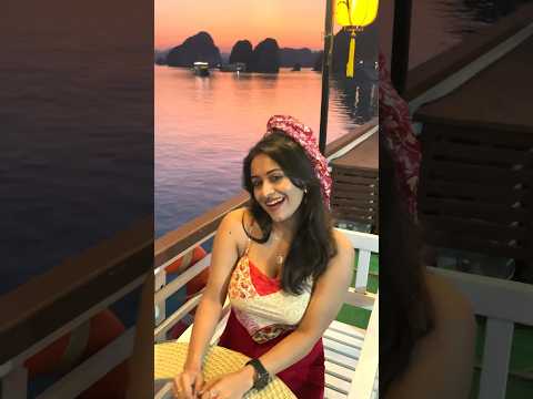 Halong Bay Cruise Vietnam 🚢 #travel #halongbay #cruise #vietnam #halongbaycruise