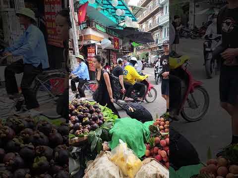 Walking In Vietnam | Hanoi Old Quarter #vietnam #luxurytravel #travelvlog #solotravel #hanoi