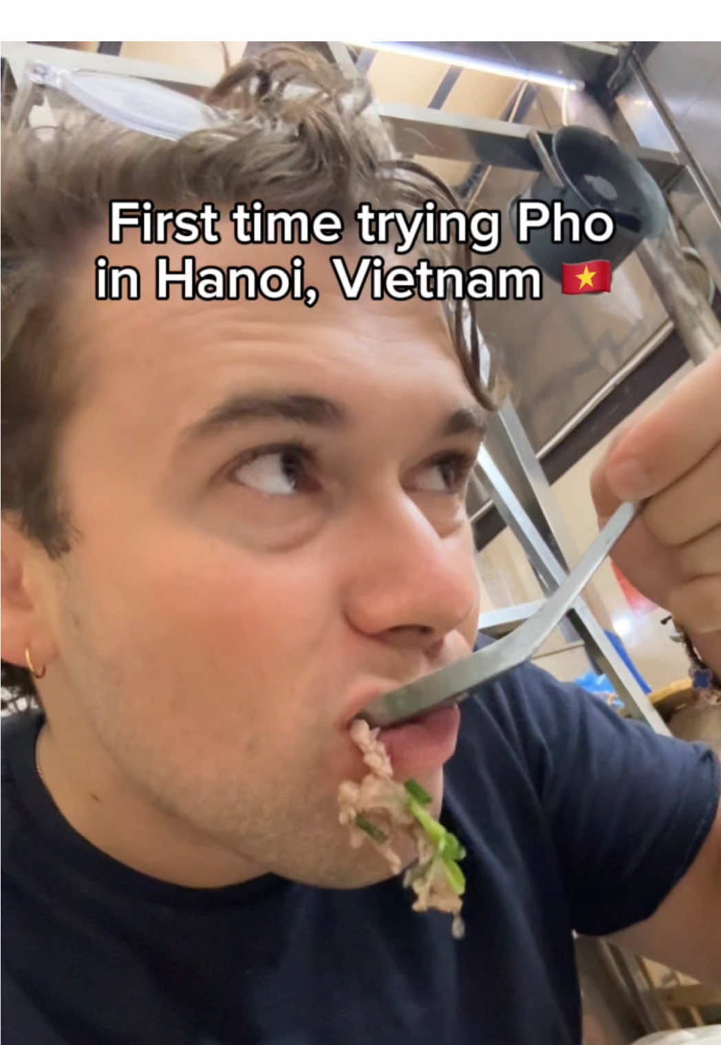 $3 for this bowl of goodness? Are you kidding me???📍 Phở Th&igrave;n in Hanoi, Vietnam #travel #food #solotravel #vietnam #hanoi 
