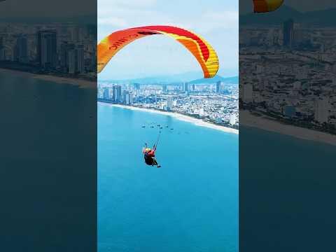 Paragliding! A must try when in #DANANG #VIETNAM