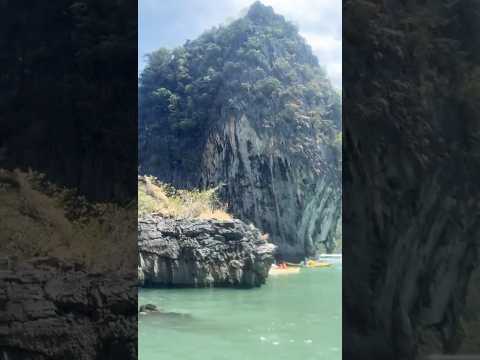 Paradise 🇹🇭 #cave #rock #shorts #islandlife #explore #paradise #relax #fun