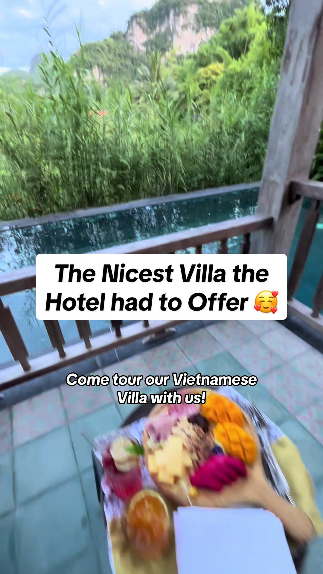 The #architecture and #interiordesign is nice&hellip;. But that picturesque jungle view and private pool though! #vietnam #tamcoc #tamcoc_bichdong_ninhbinh #tamcocgardenresort #ninhbinh #northernvietnam #villatour #vietnamvilla #bichdong #vietnamtravel 