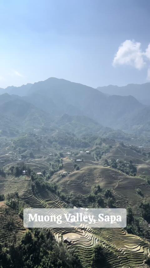 Trekking down the Muong Hoa Valley in Sapa, Vietnam. #vietnam #sapa #muonghoavalley #travel #traveltiktok #fyp #foryou #foryoupage #backpacking #solotravel #traveller #travellife 