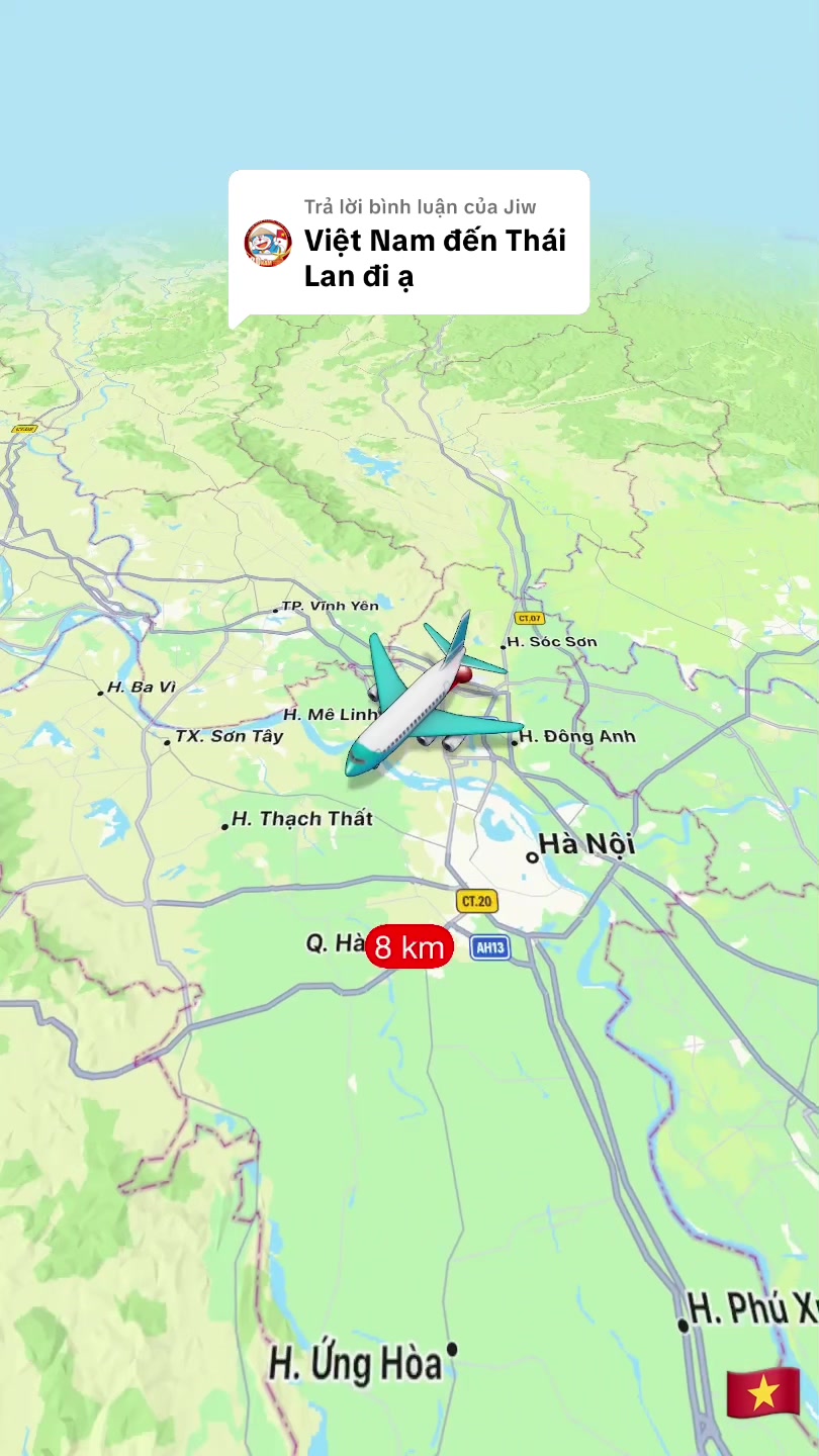 Trả lời @Jiw Từ Việt Nam 🇻🇳 đến Th&aacute;i Lan 🇹🇭 của bạn đ&acirc;y ạ ❤️. #LearnOnTikTok #xuhuong #viral #vietnam #thailand 