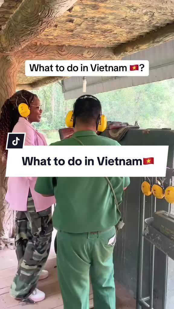 🇻🇳A Day in Vietnam: Chu Chi Tunnels & Mekong Delta Tour🇻🇳🌊 Reviewing my incredible day exploring Vietnam!💃 We visited the historic Chu Chi Tunnels, cruised through the Mekong Delta River, and had a delicious lunch in Mythos City. This guided tour is perfect for travelers looking to experience the best of Vietnam in one day. &bull; The rowing boat tour offered stunning natural views. 🍭The candy-making workshop was a sweet touch! THE Hotel pick-up made it hassle-free.🚖 A must-try adventure for Vietnam explorers! Check out my YT channel for a more detailed vlog💃💃 #creatorsearchinsights2024#uktravelblogger#placestovisit#bucketlist#travelrecommendation#vietnamesefood#vietnamtravel#southeastasia#travelcontent#vietnamtours#rivercruise#walkingaround#vietnamtravel#traveltipsandhacks#affordabletravel##onthisday 
