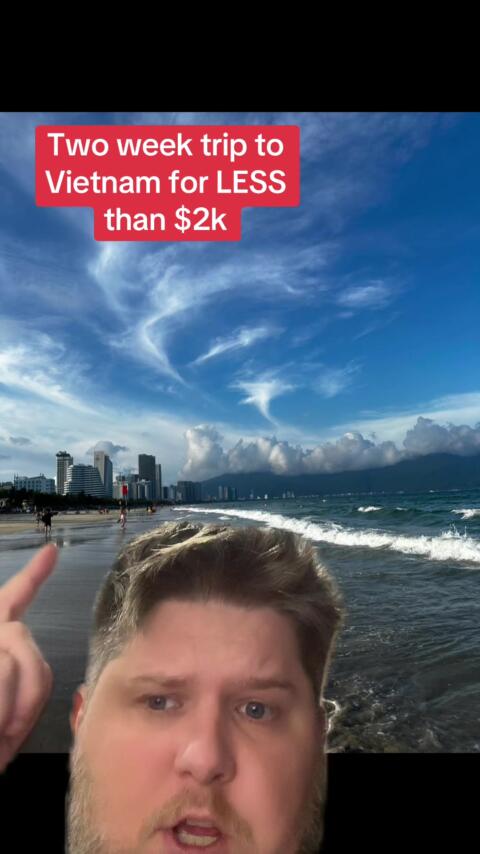 The idea of planning a trip to Asia may seem daunting, but I&rsquo;ll break it down so it&rsquo;s easy for you. You can spend two weeks in Danang, Vietnam for less than $2000 all included. Why not book the trip right now? #travel #traveltips #affordable #vietnam #danang 