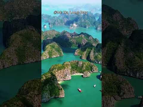 Best places to visit in VIETNAM 👉 Ha Long Bay, Sa Pa, Ban Gioc #vietnam #halongbay | Episode 2/5