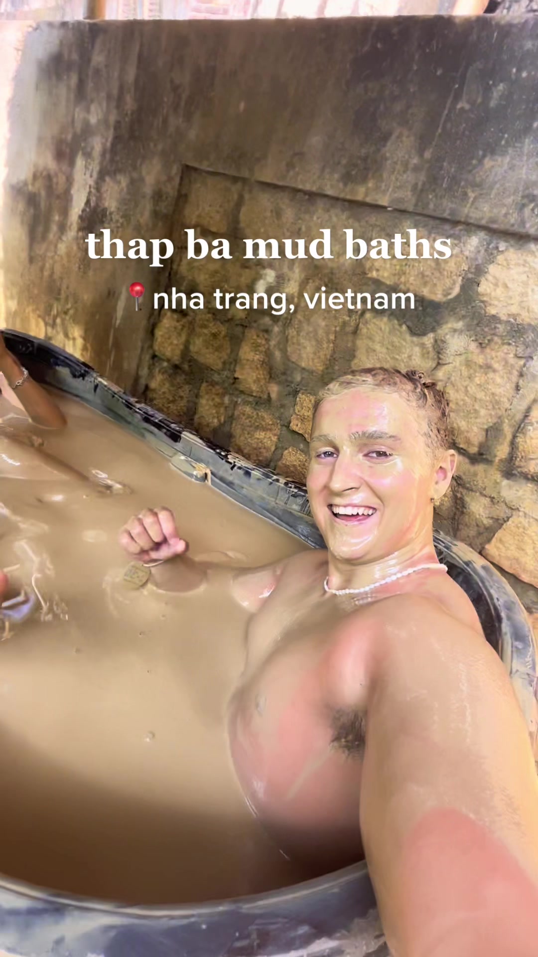things to do in nha trang vietnam📍- thap ba mud baths! very fun & feel super awesome afterwards🌞 #vietnamtravelers #vietnamtravel #southeastasiatravel #backpackers #traveltok #traveltiktok #thingstodovietnam #southeastasiabackpacker #travellingsoutheastasia #fyp 