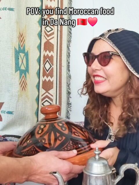 I don&rsquo;t joke when it&rsquo;s Moroccan cuisine 😆🇲🇦 You can&rsquo;t resist doing this trend, but food version 😂🙈 Sharing a little piece of my culture in Da Nang 🇲🇦🤍🇻🇳 Gia đ&igrave;nh Việt Nam của m&igrave;nh ơi, bạn đ&atilde; từng thử m&oacute;n Maroc chưa? Bạn thấy thế n&agrave;o? 😋👇 #moroccanfood #danang #foodtok #vietnam #culturalexchange 