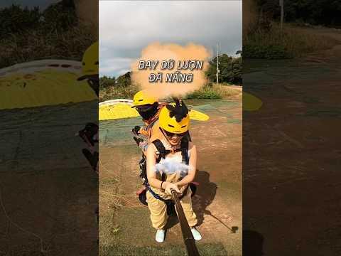 🇻🇳Amazing Paragliding for the first time in Danang ! #shorts #vietnam #paragliding