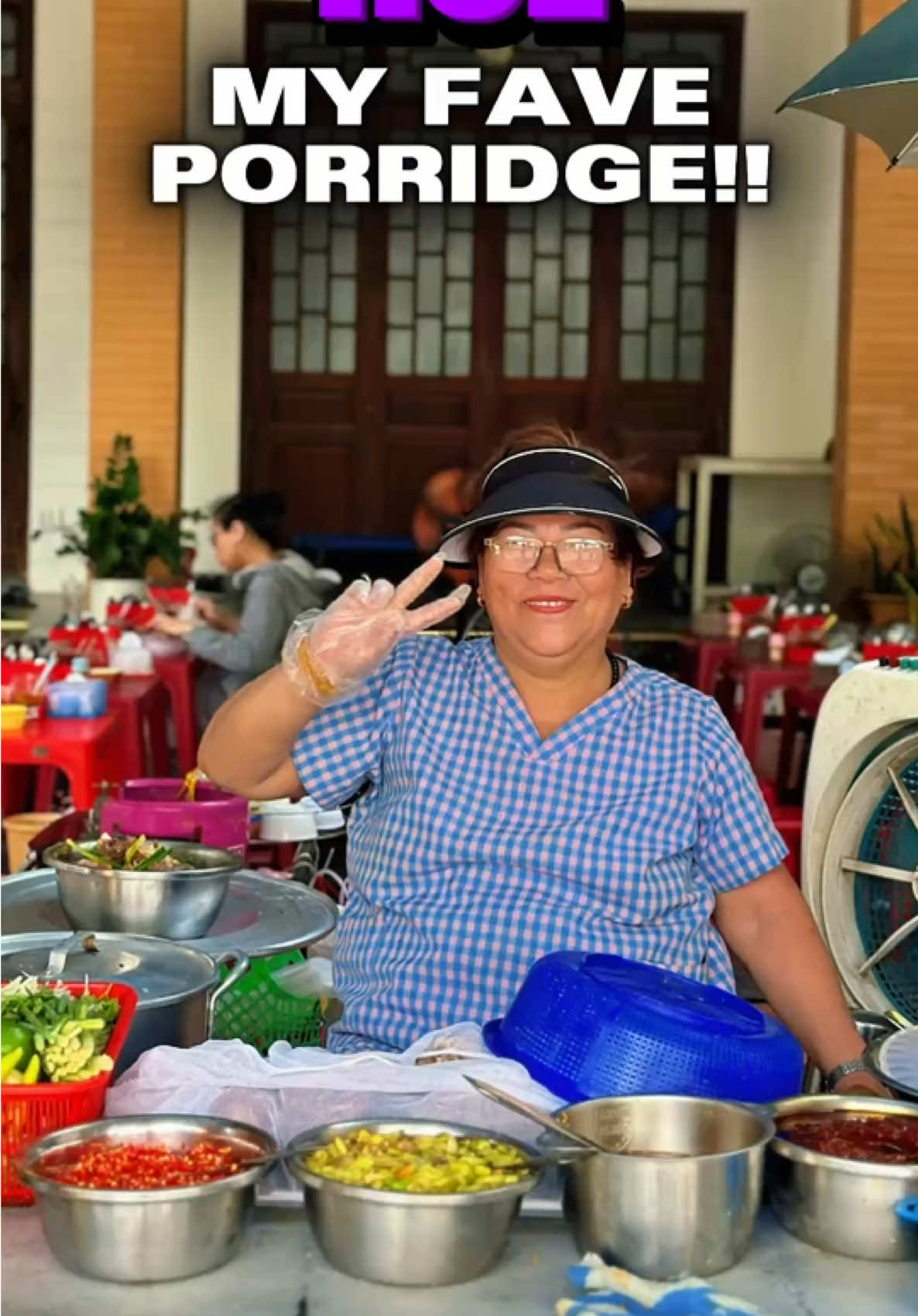 This spot has low-key become one of my favorite late-lunch spots to visit in Hue when I am in town. The front-yard business setting is clean and comfortable and her rice porridge is impeccable. The broth is complex and this type of porridge is much more like a rice soup instead of the rice being blended into a creamy broth.  She uses many types of beef cuts and even has some great crab sausage on the protein menu. Finally, she has some of central Vietnam&rsquo;s most popular condiments on the table. There&rsquo;s nothing I don&rsquo;t like about this spot, it&rsquo;s as good as Hue street food gets.. I will come back again and again and so should you.! Yummmyfaaace!!! 🥰 #huefood #porridge #vietfood #vietnamstreetfood #hanoifood #huevietnam #centralvietnam #vietnam #huế 