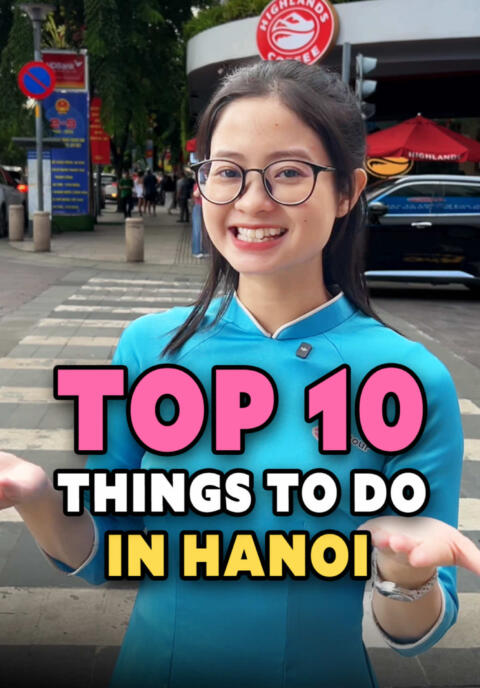 ✨First time in Hanoi? Here&rsquo;s your must-do list! From Train Street 🚂 to Ho Chi Minh&rsquo;s Mausoleum 🏯  Save this video before you go! #KissTourVietnam #KissTour #ThingsToDoInHanoi #HanoiTravelGuide #hanoivietnam 