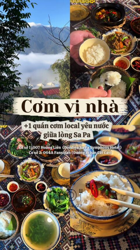 [Sa Pa Ăn G&igrave;?] #65 Cơm vị nh&agrave; A B&eacute;o - Một qu&aacute;n cơm local mộc mạc, giản dị, y&ecirc;n b&igrave;nh giữa l&ograve;ng Sa Pa tấp nập. Nếu như mọi người đi du lịch Sa Pa m&agrave; th&egrave;m cơm nh&agrave; tr&ograve;n vị th&igrave; tham khảo qu&aacute;n n&agrave;y nha #dulichsapa #comvinha#sapaafood #quanngonsapa 
