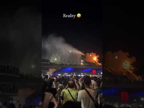 🔥💧The Dragon Bridge Fire and Water Show