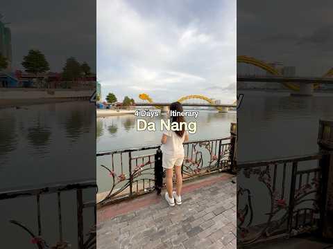 4 Days in DA NANG | Ultimate Itinerary #vietnamtravel #travelguide #budgettravel #thingstodo #shorts