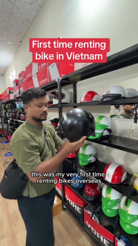 first time renting bike in danang vietnam (sept 25)