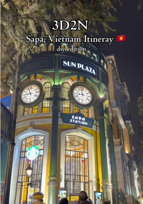 Part 1 | Sapa, Vietnam Itinerary (DIY edition) #fyppppppppppppppppppppppp #traveltiktok #bffgoals #travel #trendingvideo 
