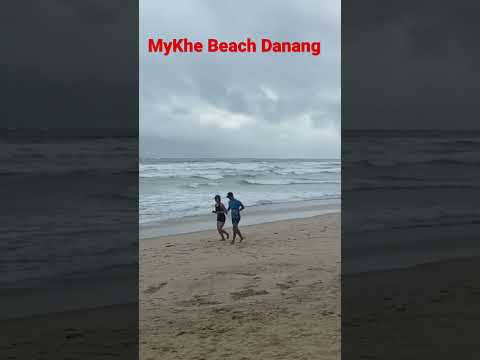 MyKhe beach Danang| first day in Vietnam | Infront of HAIAN Hotel