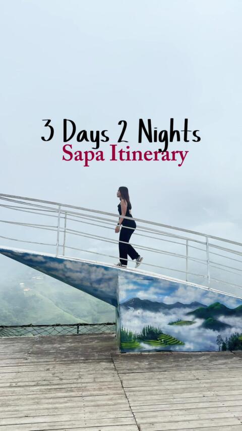 Easy 3D/2N Sapa Itinerary 🇻🇳 Use my Klook code SAMIKLOOK for travel discounts. Valid 3x use worldwide! #SapaVietnam #SapaItinerary #WheninSapa #KlookCode #Vietnam 