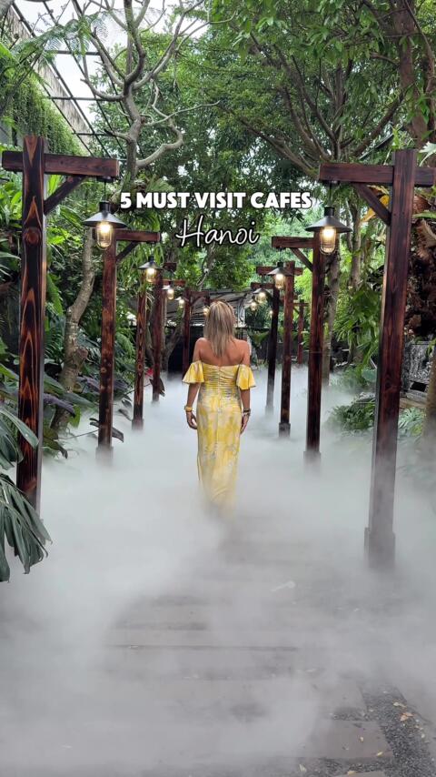 If you&rsquo;re a coffee lover and passing through Hanoi, here are 5 caf&eacute;s you simply can&rsquo;t miss: Gia Mua Coffee &ndash; step straight into a hobbit world with its whimsical d&eacute;cor Rock King Coffee &ndash; sip your brew while surrounded by koi fish, a one-of-a-kind experience Cold Bear Caf&eacute; &ndash; the funniest spot! Order on a screen and watch a bear paw serve your coffee Loading T Caf&eacute; &ndash; retro vibes and timeless charm Coffee Nang &ndash; a hidden caf&eacute; where even finding the entrance feels like a treasure hunt So, which one would you try first? Share this with a fellow coffee lover. Follow me for more hidden gems across Vietnam! #hanoi #cafe #vietnam #cafehopping #cafehanoi 