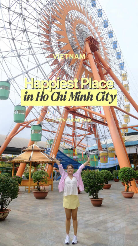 🇻🇳 SAVE THIS‼️A must-visit attraction in Ho Chi Minh City! 🎡🎢🎠  Not gonna lie, @SUOI TIEN THEME PARK totally surprised me 😭 It&rsquo;s like Disneyland but with full-on Vietnamese mythology vibes!! Dragons, temples, water parks, and random statues everywhere 🐉🏛️🎡 🎟️ Book your tickets on KLOOK and get 5% OFF! Code: 𝙆𝙀𝙉𝙉𝘼𝘽𝘼𝘽𝙀𝙆𝙇𝙊𝙊𝙆 - Exclusive Stamp Quest Adventure Combo: Only 550K VND (~27 SGD) 💸 🚆 How to get here: Just hop on the Metro Line 1 from Ben Thanh Station to National University Station &mdash; it takes less than 30 minutesto reach this magical destination! 🚌✨ SAVE & Add this to your Ho Chi Minh list now!! 🇻🇳 #suoitienthemepark #suoitien #hochiminhcity #saigon #vietnam #klook #klooktravel #klookkreator #klookvietnam #klooksingapore #vietnamtravel #travelcontentcreator #saigon #wheretogoinhochiminh