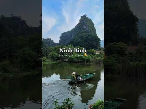🇻🇳📍Ninh Binh is a must visit in Northern Vietnam, and here are 12 top things to do in the peaceful
