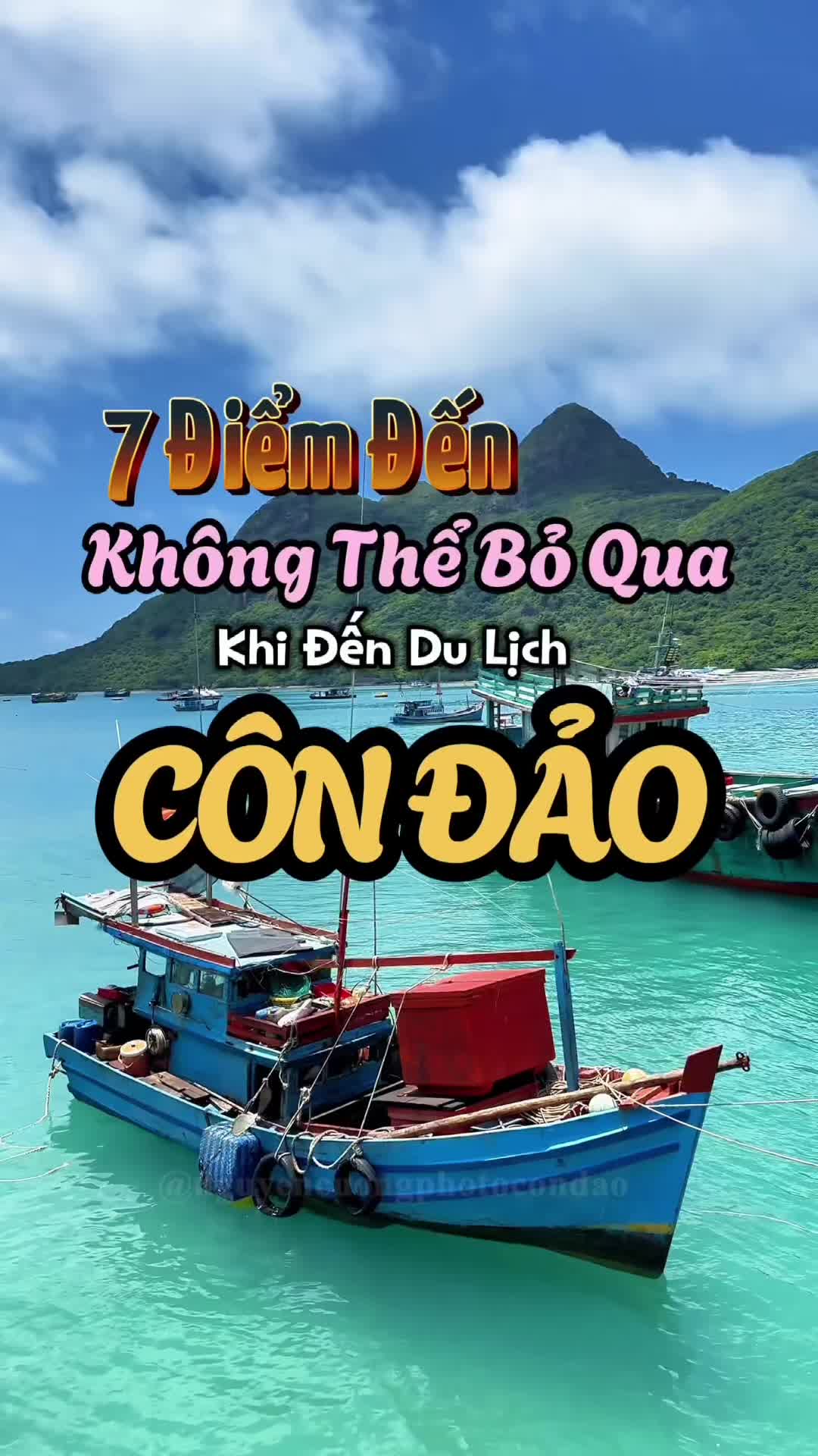 Những địa điểm tuyệt vời Bạn kh&ocirc;ng n&ecirc;n bỏ lỡ khi đến C&ocirc;n Đảo nh&eacute;  #consonwedding #consonweddingtravel #nguyencuongphotocondao #cuongphotocondao #dulichcondao #condao #photocondao #chupanhcondao 