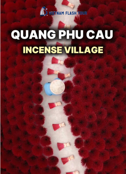 Quang Phu Cau Incense Village & Chuong Conical Hat Village 🇻🇳 Located about one hour from Hanoi, this 100-year-old craft village is famous for its colorful incense bundles drying in the sun. Visitors can learn about the traditional incense-making process and see how bamboo is split, dyed, shaped, and dried by local artisans. The journey continues to Chuong Village, a 300-year-old village known for making the iconic Vietnamese conical hats. Local artisans carefully craft each hat by hand, and visitors can even try making their own hat as a unique souvenir. This half-day trip is a perfect cultural escape from Hanoi and a great chance to experience traditional Vietnamese craftsmanship. 📩 DM us today to book this tour! 📍 9E Dinh Liet Street, Hanoi City 📲 WhatsApp: +84967991441 🌐 VietnamFlashTour.com #vietnamtravel #quangphucau #quangphucauvillage #tiktokviral 