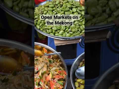 BOUNTIFUL MARKET in the city of Chau Doc in An Giang, Vietnam