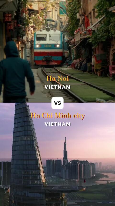 Which vibe speaks to your soul the nostalgic charm of Hanoi, or the dynamic rhythm of Ho Chi Minh City? 📍🇻🇳 Hanoi vs Ho Chi Minh City 🧡 Hanoi: Misty mornings by Hoan Kiem Lake, narrow streets humming with the scent of coffee and time. A city that whispers stories of the past in every corner. 🧡 Ho Chi Minh City: Golden sunsets on rooftop bars, motorbikes flowing like a heartbeat through the streets, where every night feels alive with dreams and neon lights. ✨ Both cities, two souls of Vietnam - which one calls your name? 👉 DM me tour to explore both! 🇻🇳💫 #vietnamtravel #hanoivibes  #hochiminhcitylife  #vietnamtrip #travel 