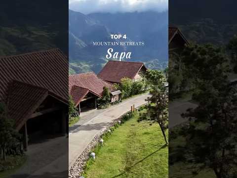 Mountain retreats in Sapa, Vietnam 🇻🇳 #vietnamtravel #visitvietnam #sapatravel #sapavietnam