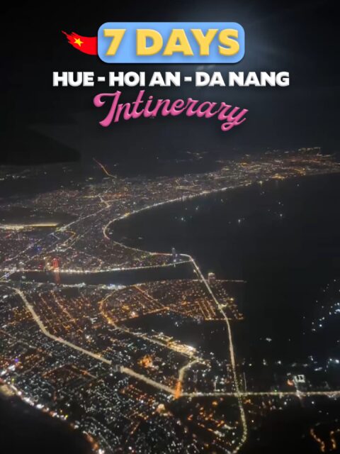 Heading to Central Vietnam soon? This 7-day itinerary plan will guide you through all the must-see spots 😍👇 📌 Save this for your Hue - Hoi An - Da Nang adventure! 🇻🇳✨ 💬 Message us if you want to explore Ho Chi Minh City like a local on motorbike! #KissTourVietnam #DaNang #Hue #HoiAn #VietnamItinerary #CentralVietnam #TravelVietnam