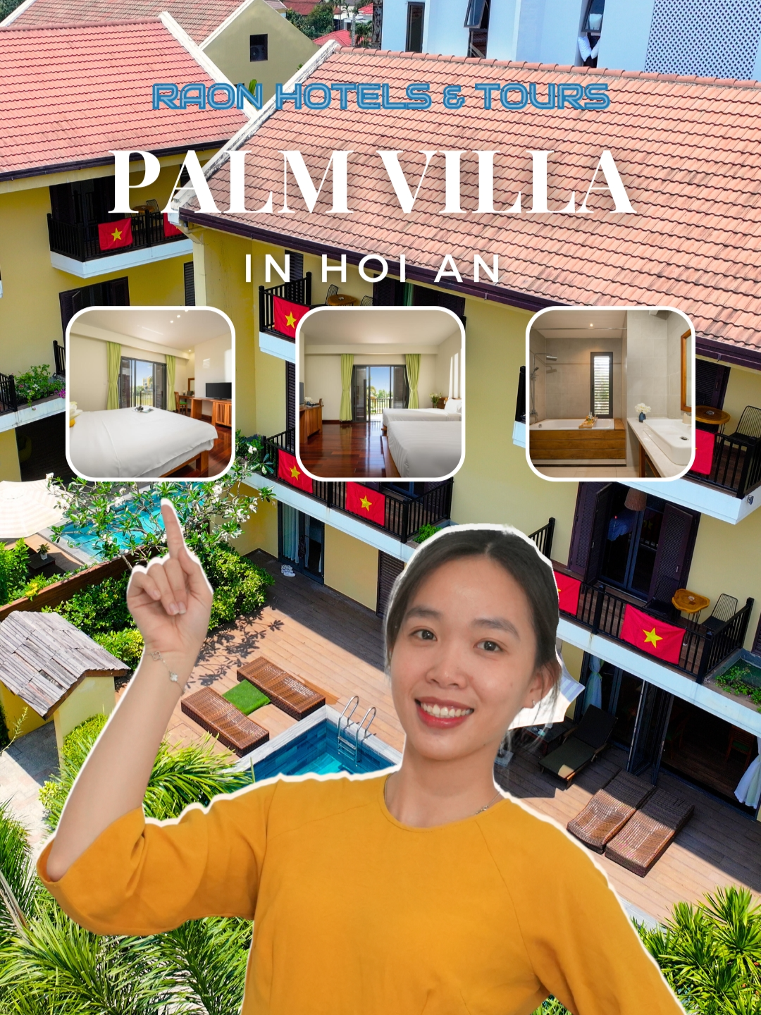 VILLA HỘI AN KH&Ocirc;NG PHỤ THU LỄ!!! Vui chơi thả ga chỉ từ 3 chẹo 1 căn 5 ph&ograve;ng ngủ cho 10 người lớn v&agrave; 5 trẻ em, với kh&ocirc;ng gian s&acirc;n vườn xanh m&aacute;t c&ugrave;ng hồ bơi ri&ecirc;ng tư, RAON Palm Village sẽ l&agrave; lựa chọn l&yacute; tưởng cho bạn b&egrave; v&agrave; gia đ&igrave;nh tổ chức bữa tiệc sum vầy, tận hưởng một kỳ nghỉ lễ vui vẻ, hạnh ph&uacute;c v&agrave; tr&agrave;n đầy &yacute; nghĩa ^^ #raonhotel #raonhotelsandtours #30thang4 #khachsanhoian