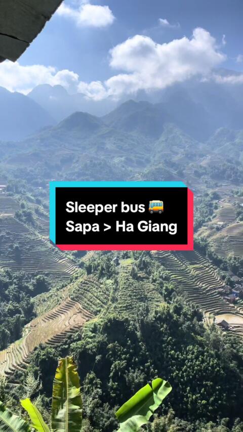 Come with me on a sleeper bus between Sapa & Ha Giang #solotraveler #vietnam #sapa #vietnamtravel #hagiangvietnam 