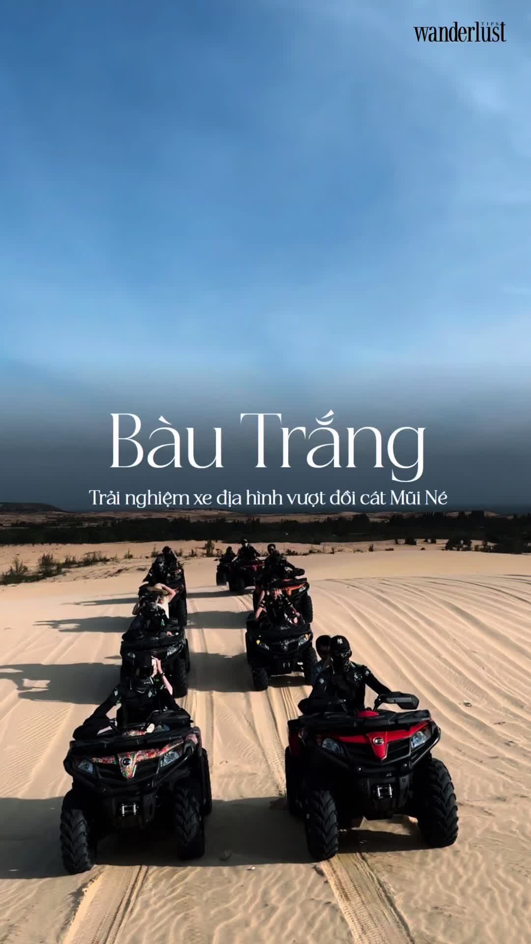 B&agrave;u Trắng: Trải nghiệm xe địa h&igrave;nh vượt đồi c&aacute;t Mũi N&eacute; #Wanderlusttips #AdventureTour #MuiNe #HelloVietnam