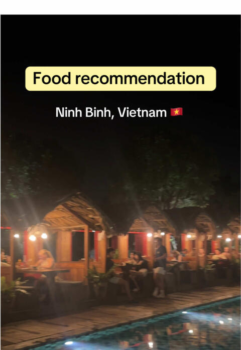 Great spot for food in Ninh Binh #ninhbinh #vietnam #foodrecommendation #travel #traveltiktok #travel 