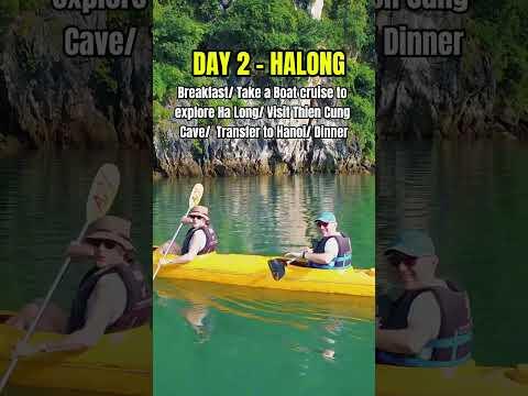 5 DAYS ITINERARY FOR HANOI HALONG SAPA VIETNAM #shorts