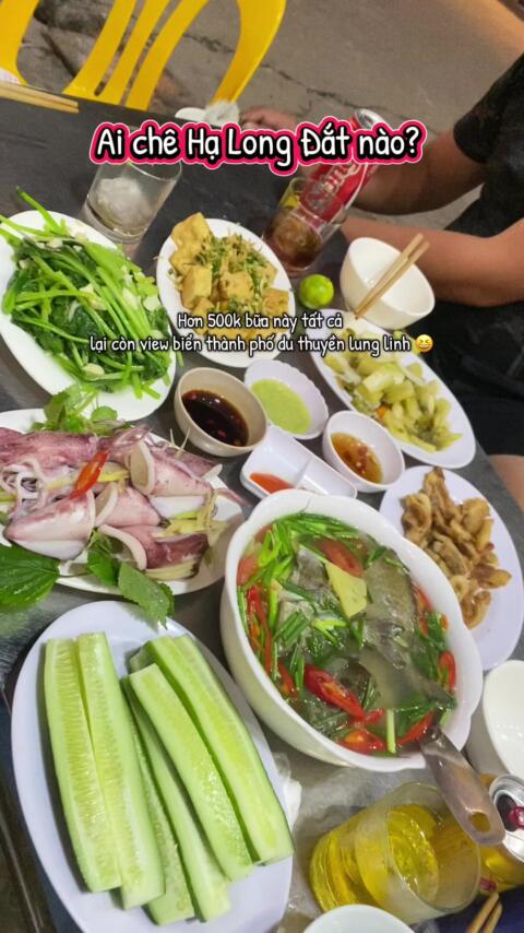 Hạ Long hải sản đồ ngon tươi hợp l&yacute; nếu bạn biết đi ăn đ&uacute;ng chỗ nh&eacute;.. trước khi đi du lịch nhớ t&igrave;m hiểu l&ecirc;n lịch tr&igrave;nh trước ăn ngủ nghỉ vui chơi ở đ&acirc;u, th&igrave; chuyến đi sẽ vui vẻ th&agrave;nh c&ocirc;ng n&egrave; 🥰🥰 #reviewdulichhalong #dulichhalong #reviewhalong #checkinhalong #nhahanghaisanhalong 