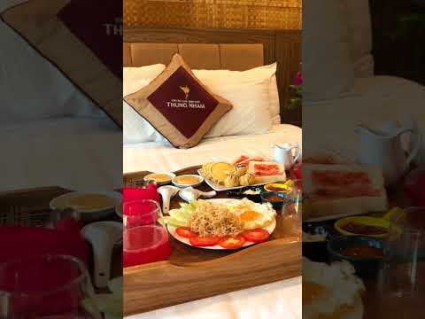 Breakfast in bed - Thung Nham Resort #thungnham #ninhbinh #shortsvideo #shortsyoutube #shorts
