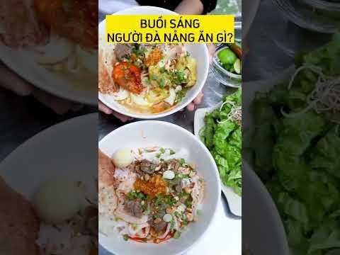 Buổi s&aacute;ng người Đ&agrave; Nẵng ăn g&igrave;? #shorts #anuong #food #danang