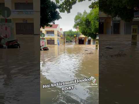 Hoi An Flood Vietnam Rain #hoiantrip #hoian #shorts