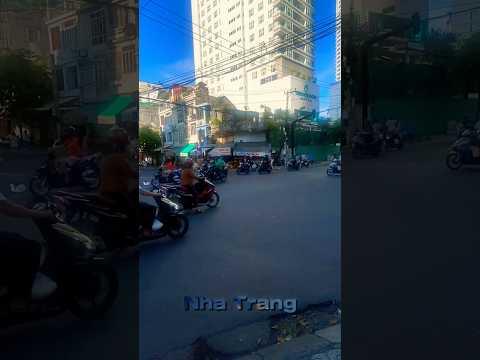 Traffic in Nha Trang 🇻🇳 #vietnam #nhatrang #road