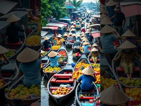 Discover the Mekong: Vietnam's Paradise #adventure #floatingmarkets #explore #paradise