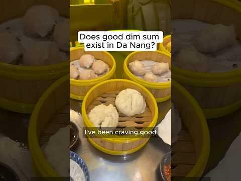 Does good dim sum exist in Da Nang? #shorts