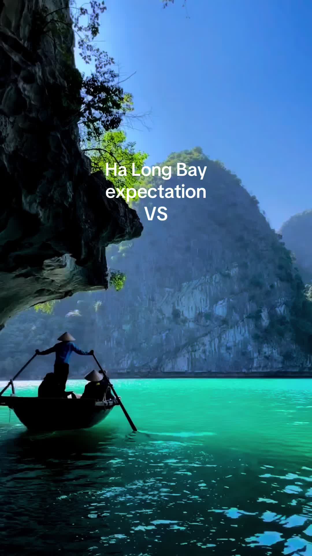 Бухта Ха Лонг ожидание и реальность 🥲 #vietnam #halongbay #travel #expectationvsreality #expectationvreality 